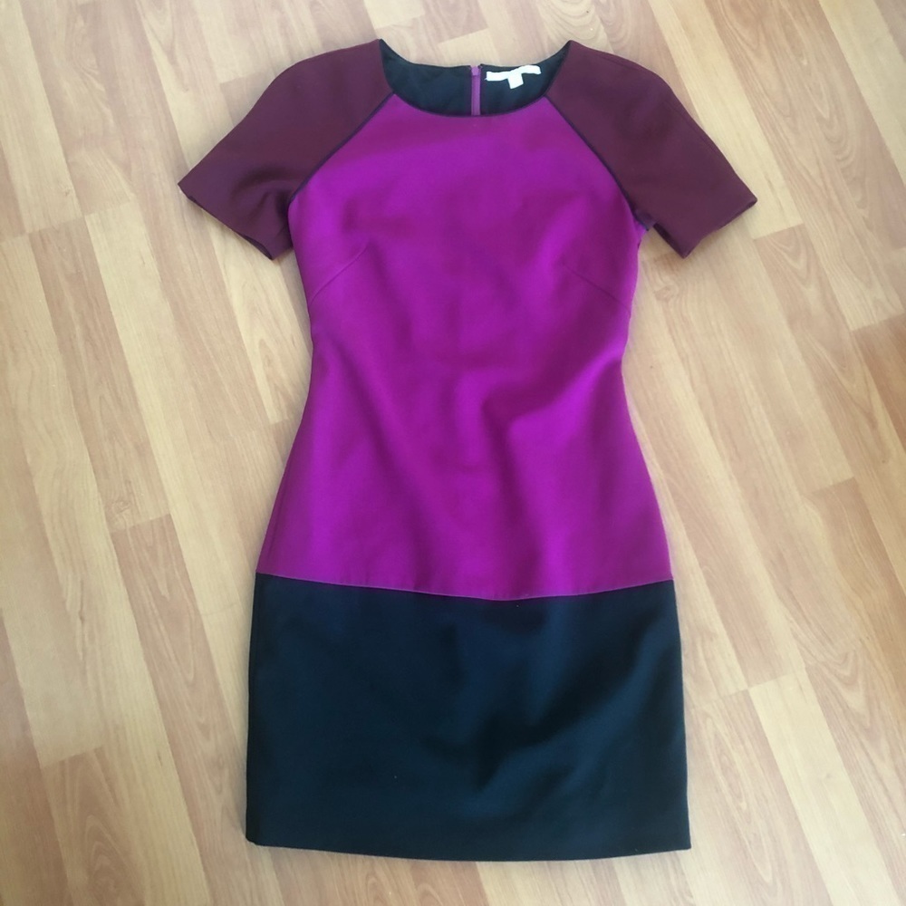 Jonathan Simkhai Block Short Sleeves Dress Size 2